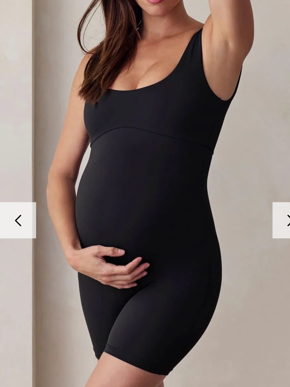 Bumpsuit Perfect Movement Maternity Onesie in Black